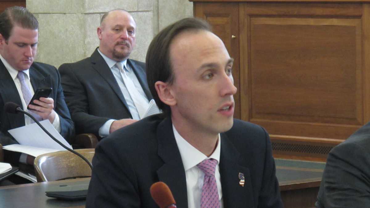 Acting treasurer Ford Scudder says a decrease in New Jersey spending needs will allow the administration to close a $600 million budget gap in the fiscal year that ends in June. (Phil Gregory/WHYY)