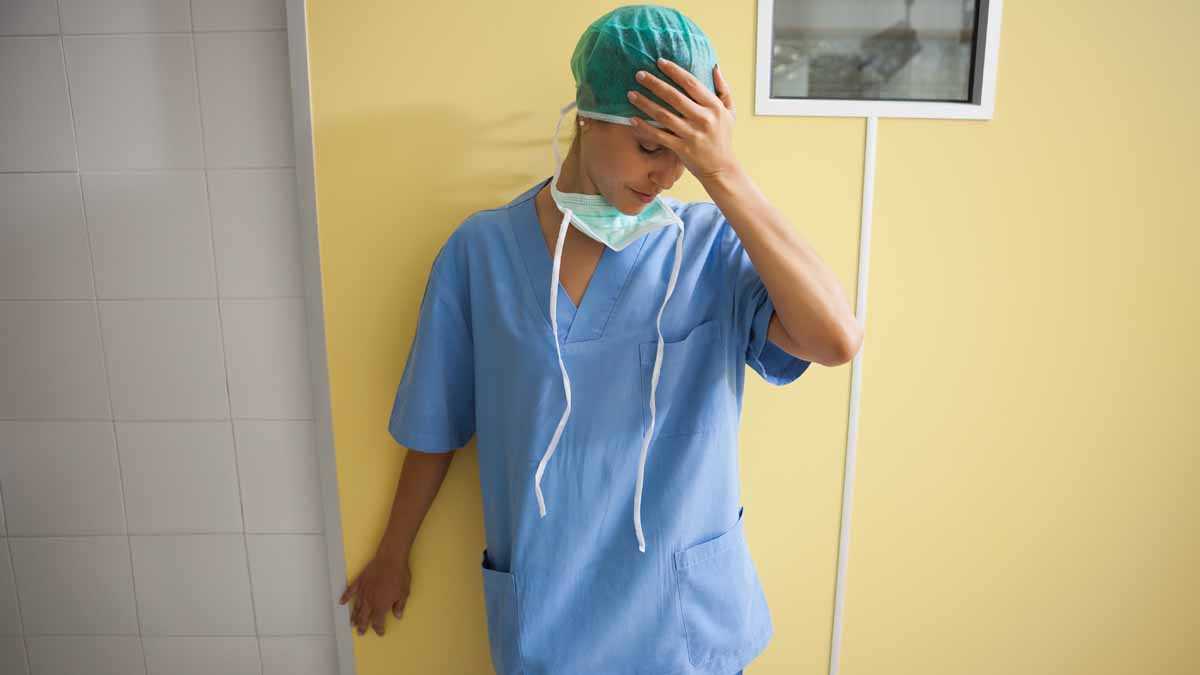  (<a href='http://www.shutterstock.com/pic-119602015/stock-photo-nurse-in-scrubs-looking-worried-with-hand-on-head-in-hospital-room.html?src=bQg4pq-3WpfcW_hl49aSAQ-1-7'>Nurse image</a> courtesy of Shutterstock.com) 