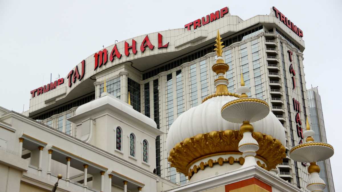 Trump Taj Mahal in Atlantic City. (Emma Lee/WHYY)