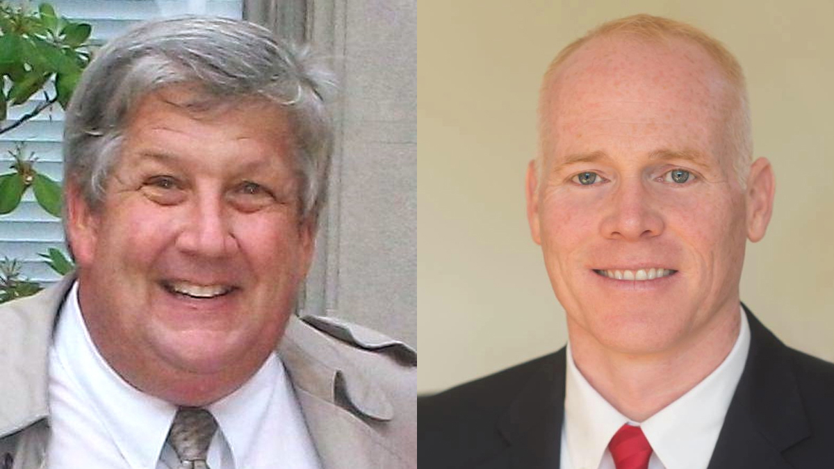 Former mortgage broker Fred LaVergne (left) and tavern owner Jim Keady are vying for the Democratic nomination in the race for New Jersey's 3rd Congressional District. (Facebook)