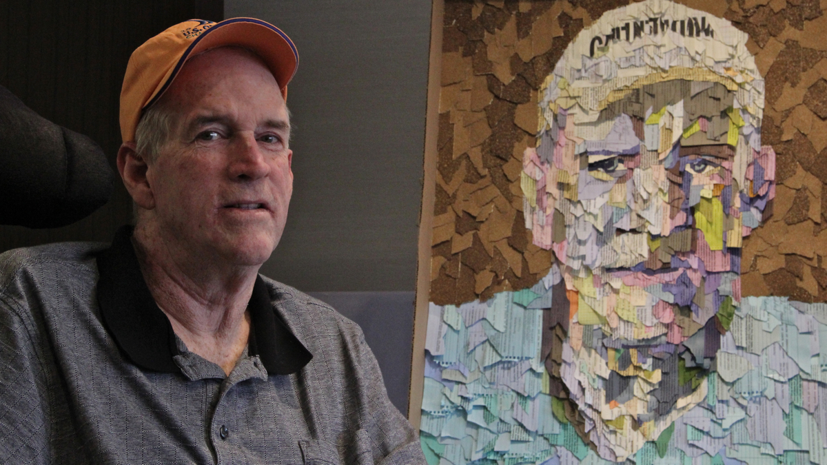 George Beerley is one of three people featured in the 'Torn Apart' series.  (Emma Lee/for WHYY)