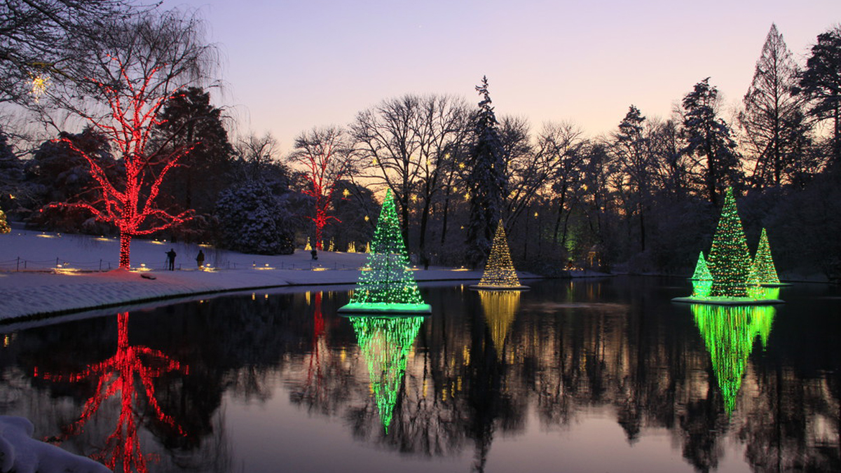  A Longwood Christmas, through January 11 at Longwood Gardens. (Photo courtesy of Longwood Gardens) 