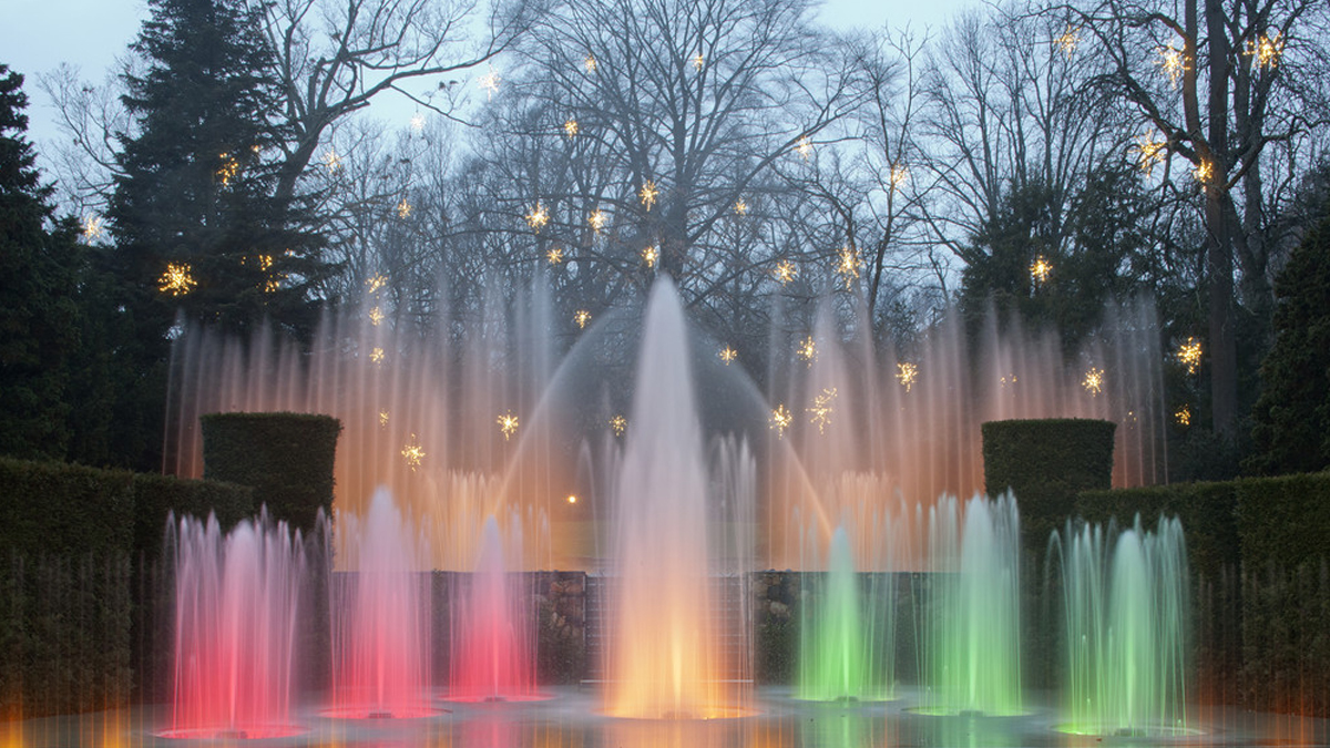  Longwood Gardens presents 'A Longwood Christmas' through January 12 on Route 1, Kennett Square, Pa.   (Image courtesy of Longwood Gardens) 