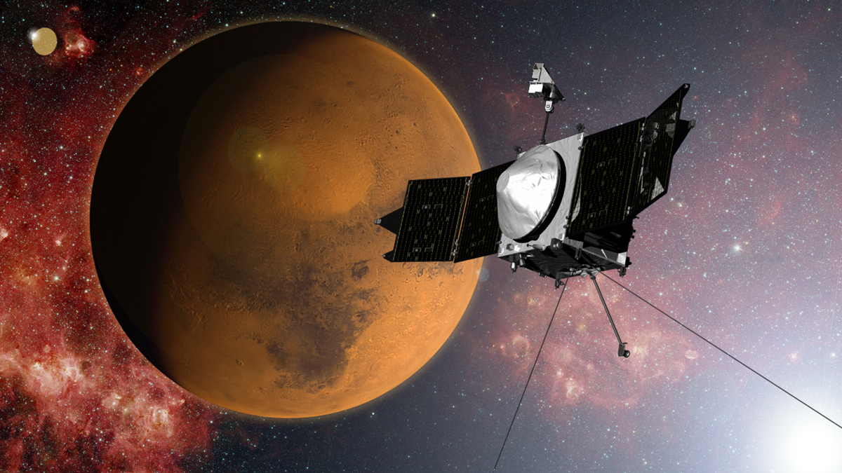 In this artist concept provided by NASA