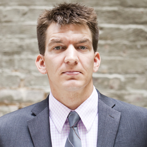 Matt Laslo in New York on Wednesday, August 24, 2011. (Jonathan D. Woods)