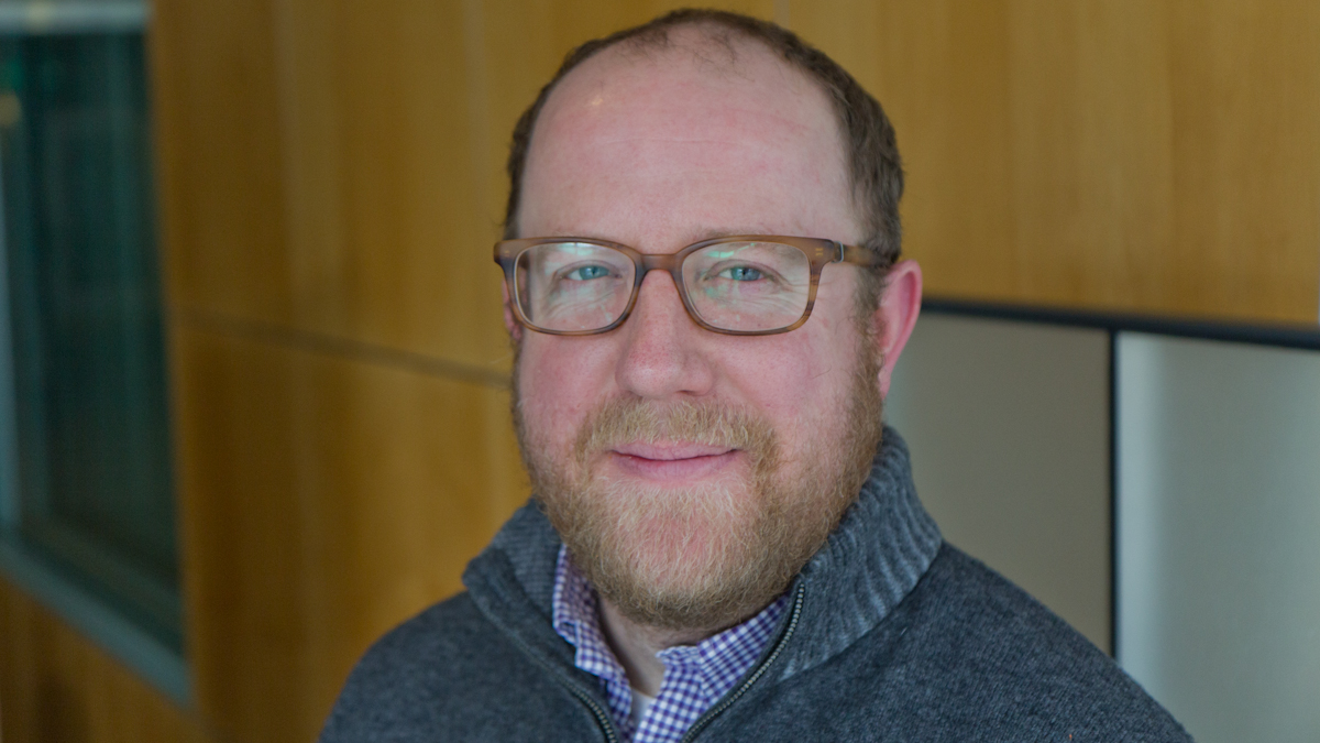 Horticultural Society President Matt Rader is gearing up for his first Philadelphia Flower Show. (Credit: Kimberly Paynter/NewsWorks)
