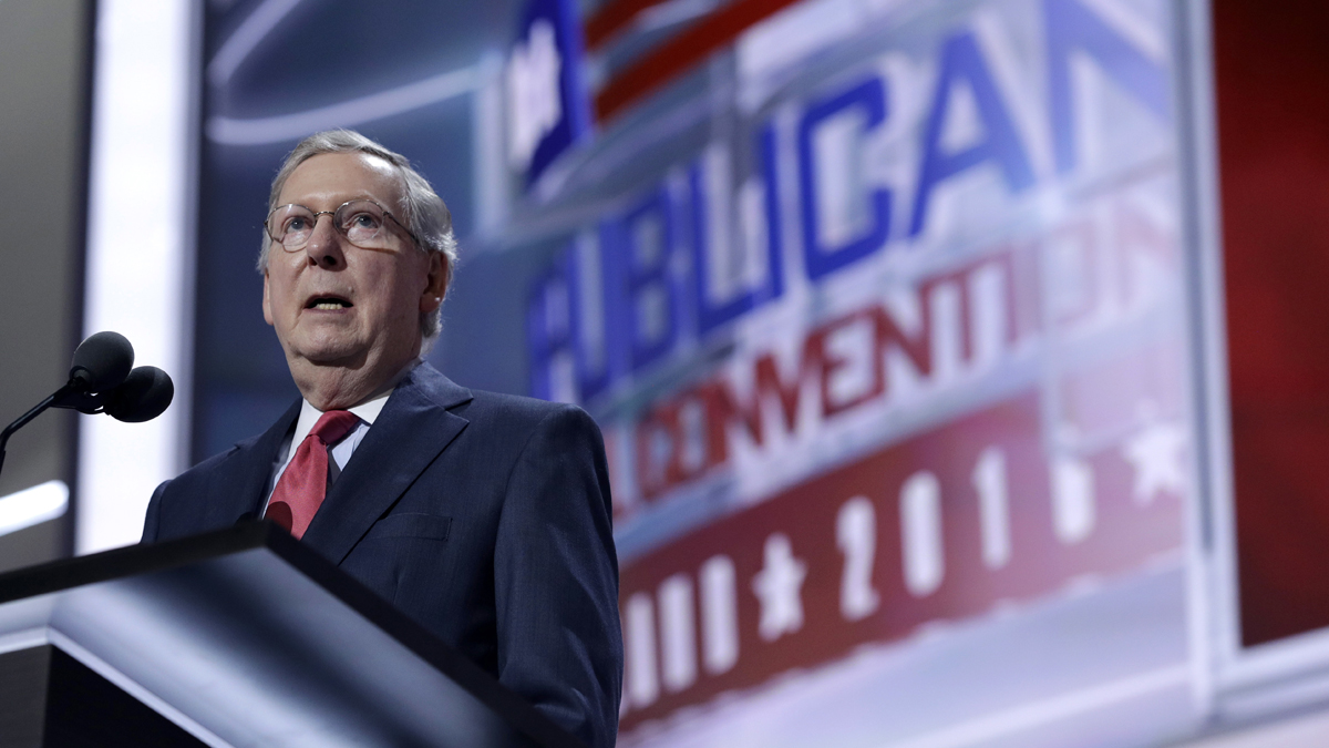 Majority Leader Mitch McConnell of Kentucky