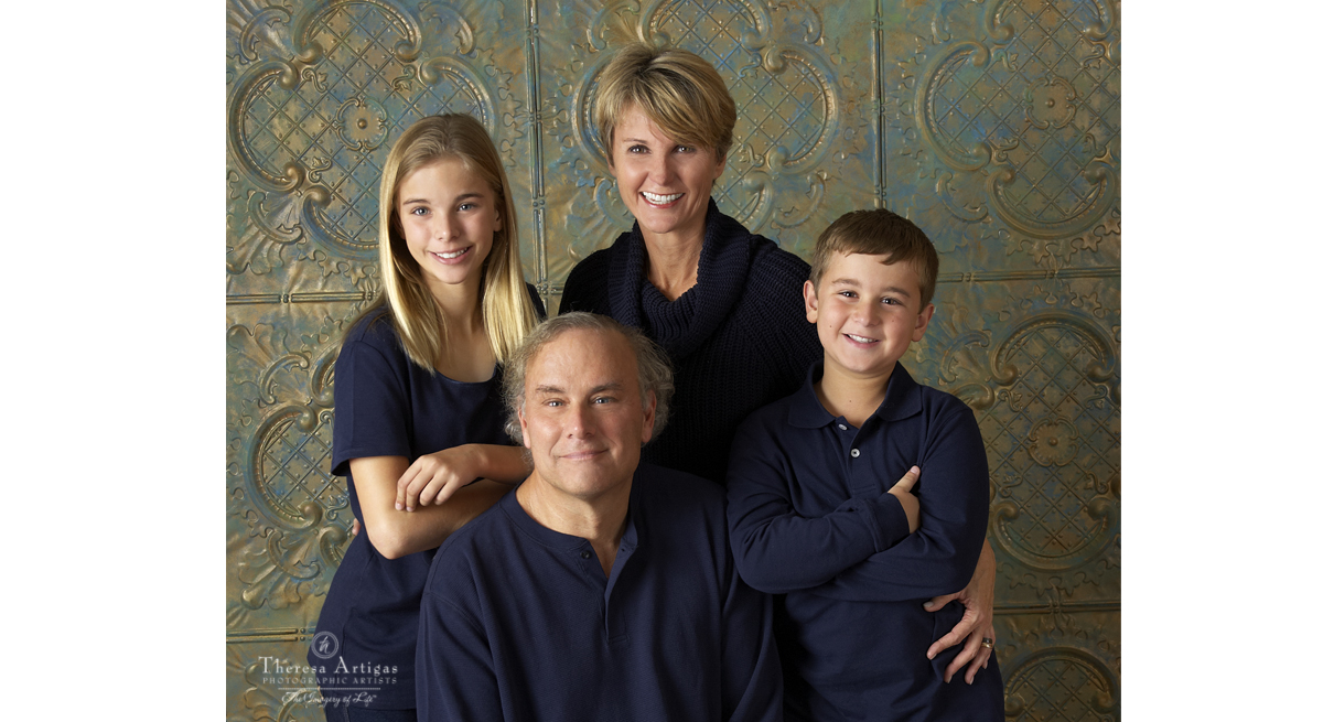  Portrait of the McHugh family, courtesy of Theresa Artigas Photography (posted with permission of the McHugh family). 