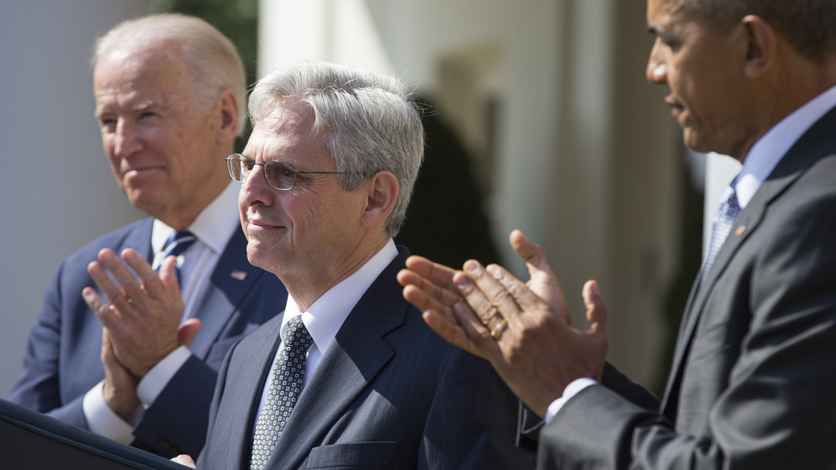 Federal appeals court judge Merrick Garland