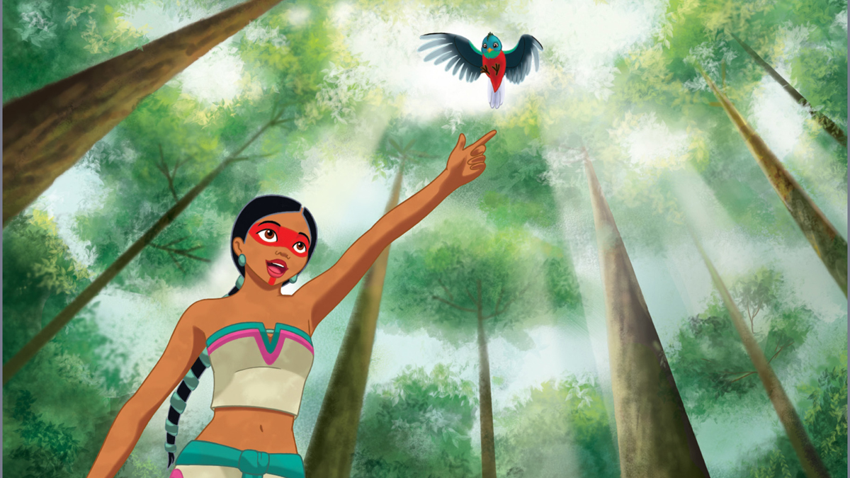  A still image from an animation by former Moore College student Gabriella Farfan. (Illustration courtesy of Moore College.) 