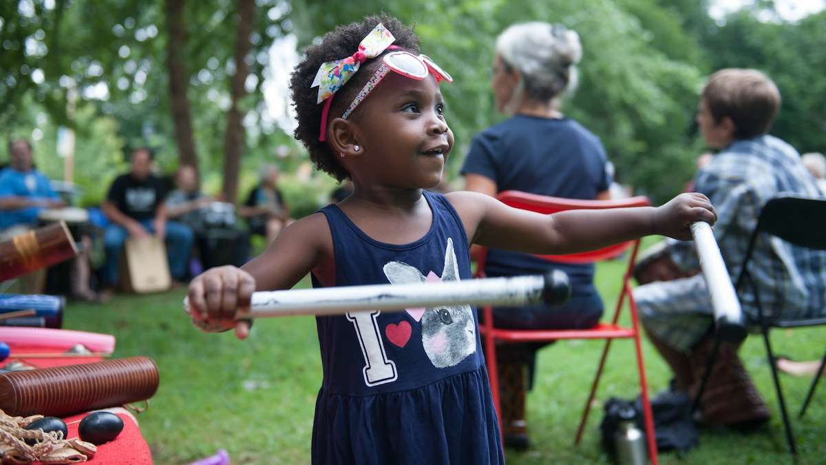  As part of the Park Before Dark series, lots of events will be offered at Mt. Airy's Lovett Park. (Tracie Van Auken/for NewsWorks) 