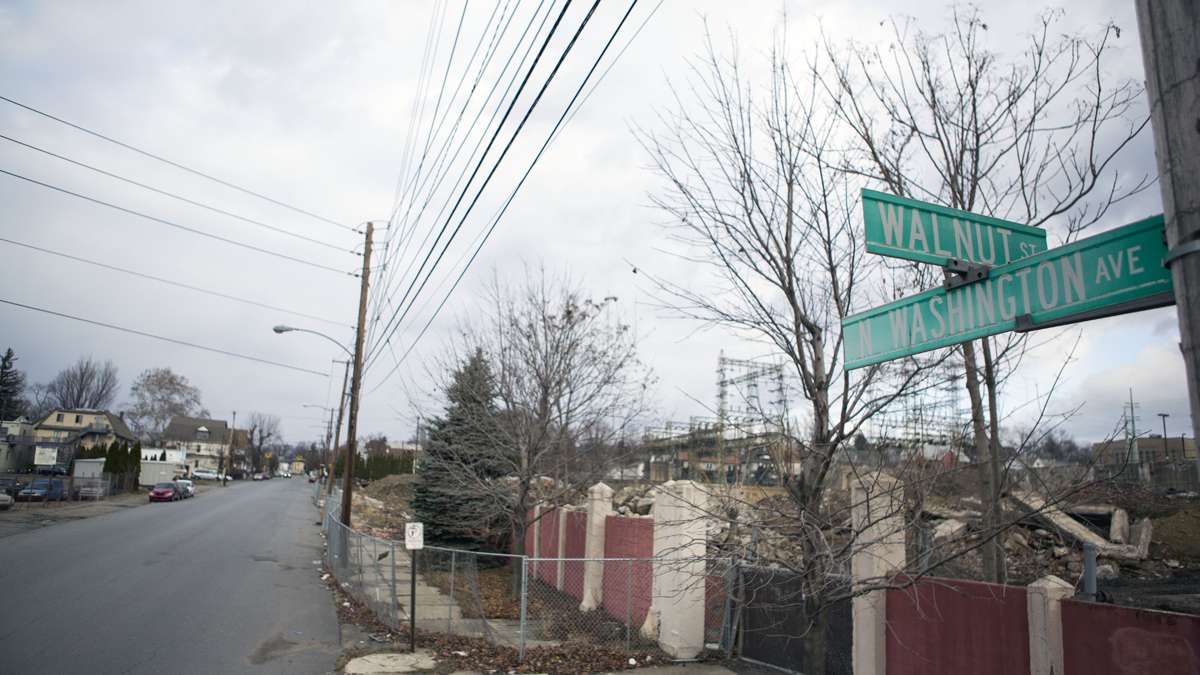 A street corner in Scranton