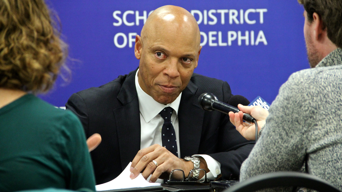 Philadelphia schools superintendent William Hite. (Emma Lee/WHYY)