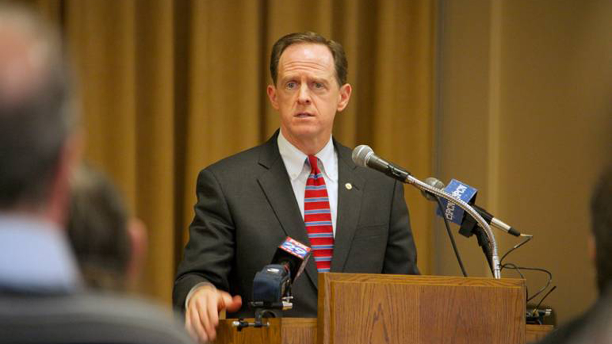  U.S. Sen. Pat Toomey of Pennsylvania (NewsWorks file photo) 