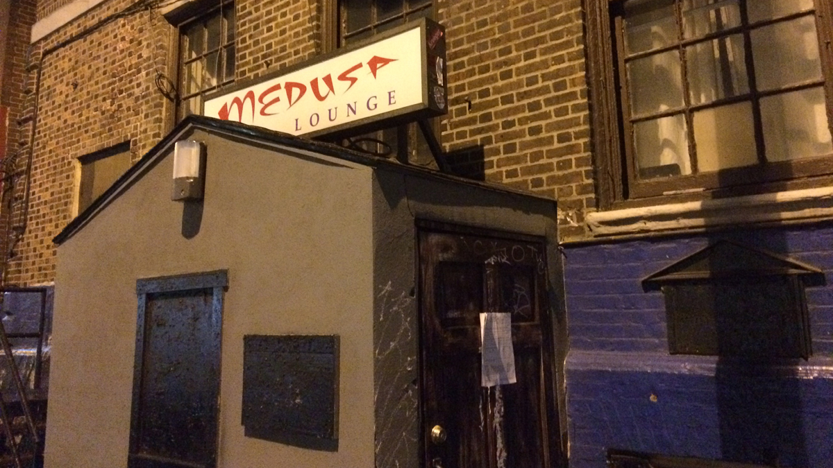 It seems to be the end of the line for Medusa Lounge (Jim Saksa for NewsWorks)