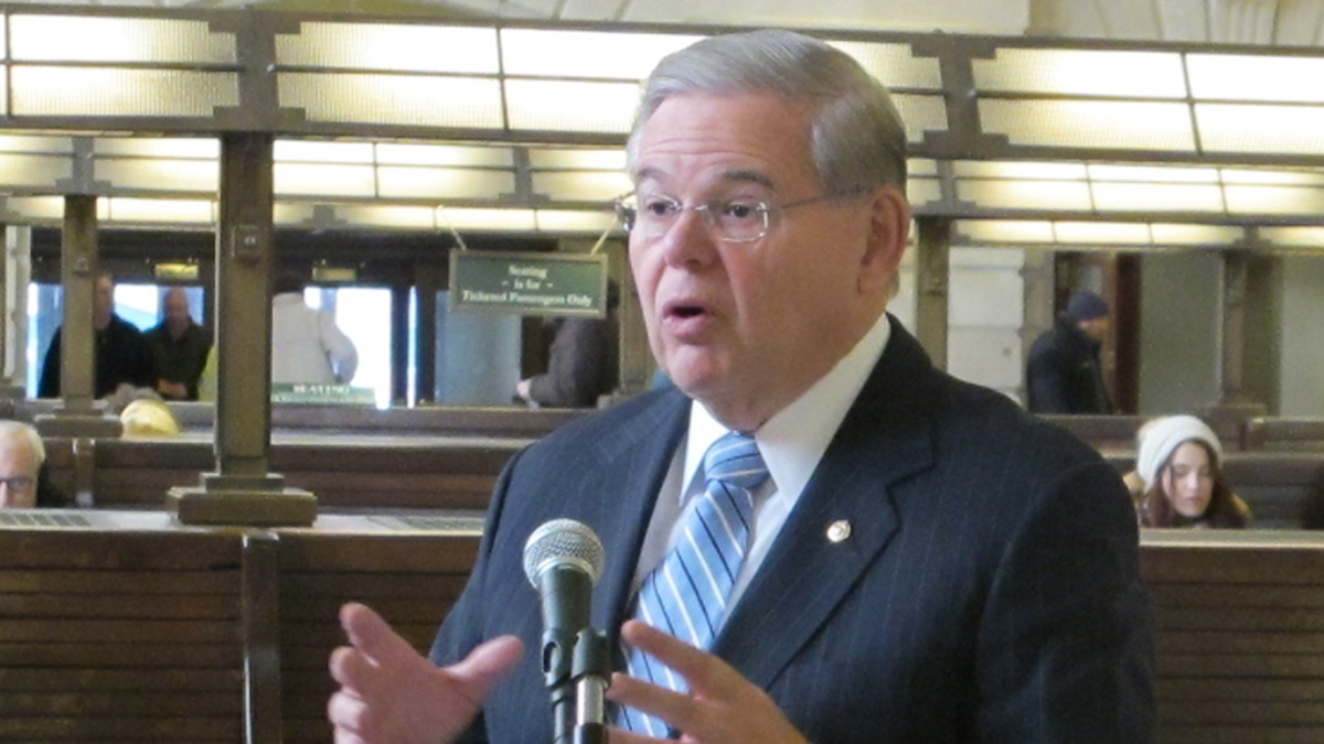  U.S. Sen. Bob Menendez of New Jersey (Phil Gregory/NewsWorks Photo, file) 