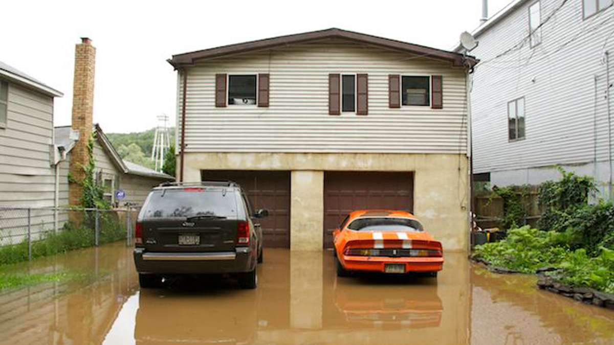  A flooded home in Pennsylvania (Nathaniel Hamilton/for NewsWorks, file) 