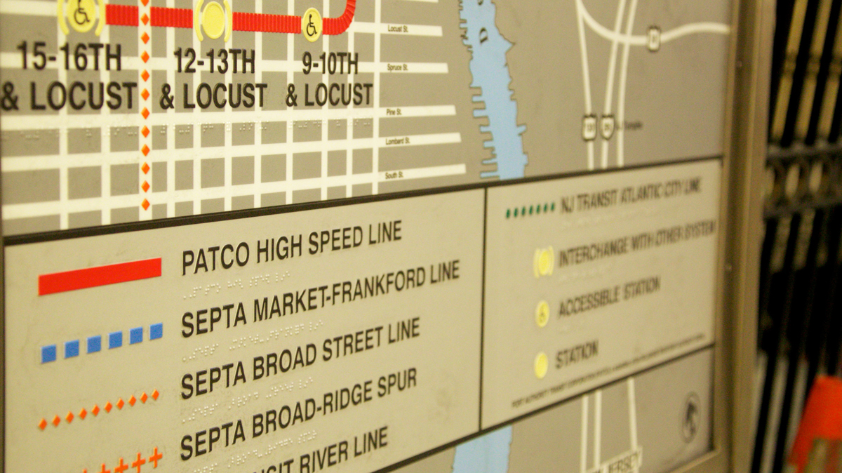  PATCO is expecting a $102 million dollar overhaul of the Ben Franklin Bridge railroad lines. (Nathaniel Hamilton/for NewsWorks) 