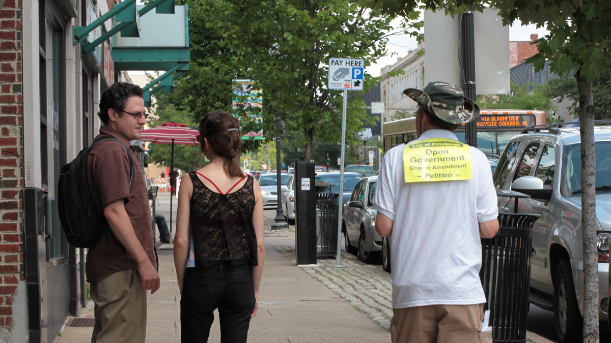 Dave Tessitor and his organization OpenPittsburgh.org collected more than 12
