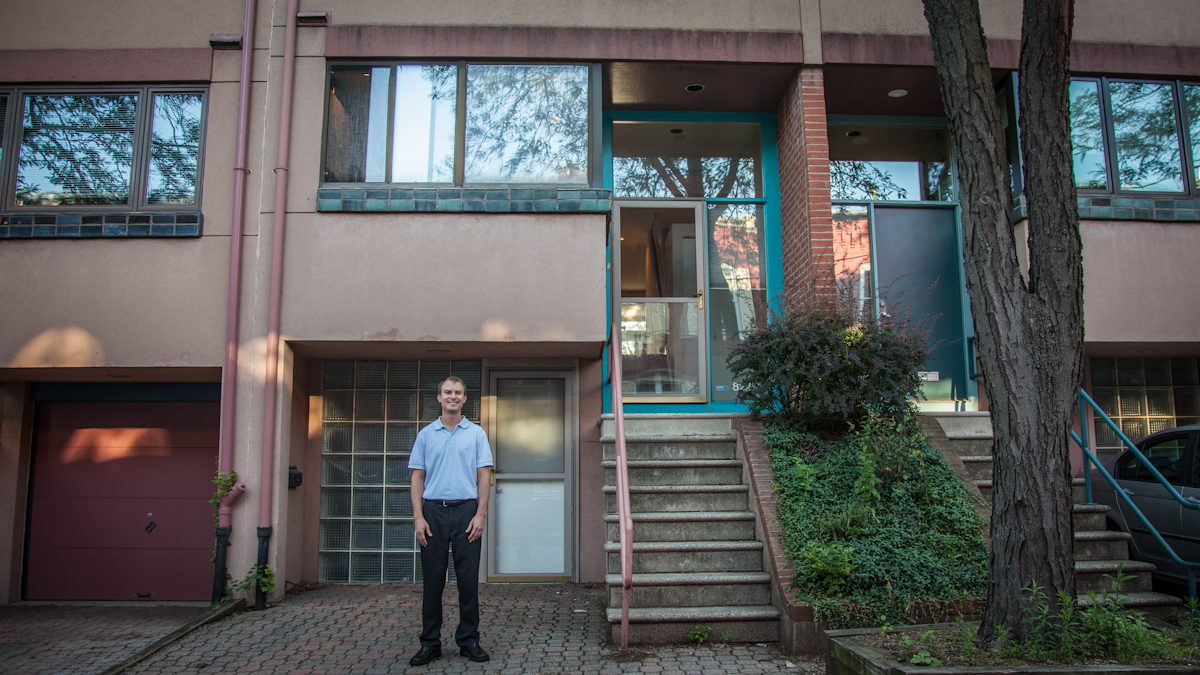  Mark Zajak and his family are offering his house in the Art Museum area for $16,000 for the week of the World Meeting of Families and Pope Francis' visit in September. (Emily Cohen/for NewsWorks) 