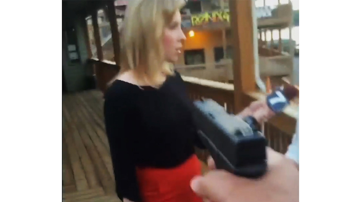  Screengrab from video by gunman Vester Lee Flanagan (AP) 