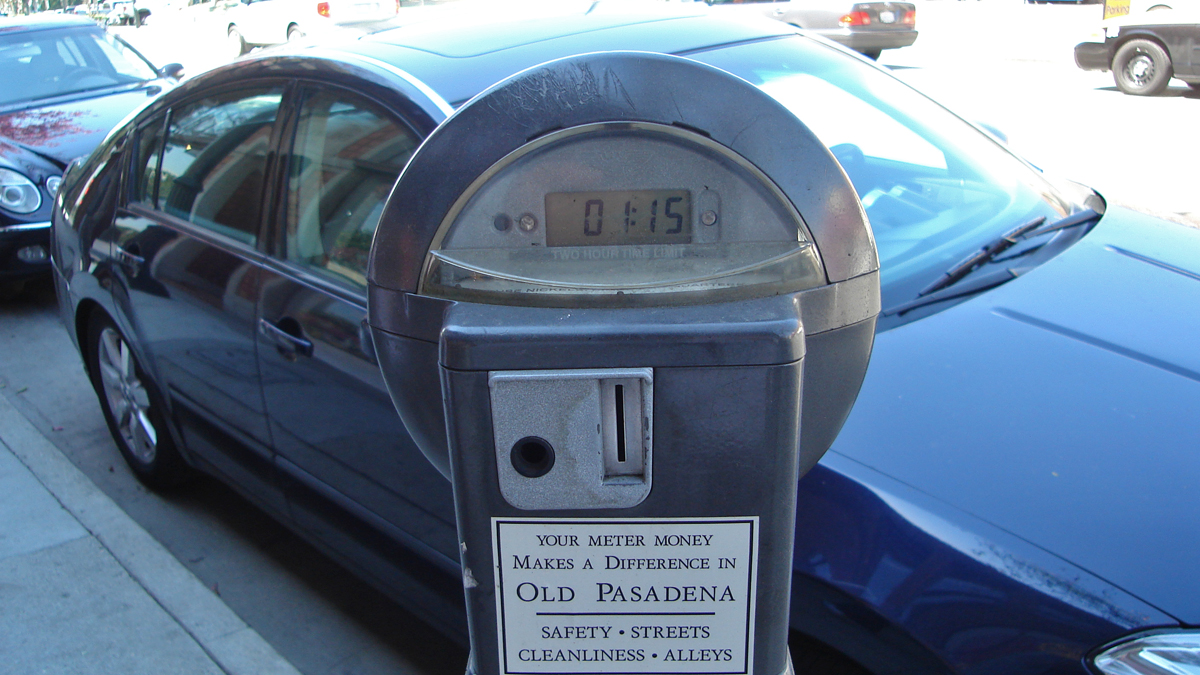 Sometimes the deal for new parking meters can be sweetened with the promise of local revenue for projects. (Photo by Mike Linksvayer via Flickr)