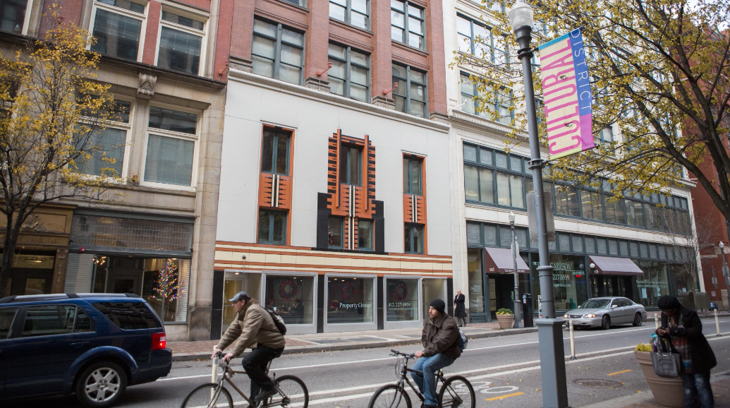 The Cultural District in Pittsburgh (Jessica Kourkounis/for Keystone Crossroads)