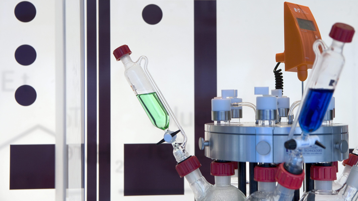  Pharmaceutical lab equipment is shown in this 2006 file photo. (Courtesy of AP Photo/KEYSTONE/Martin Ruetschi) 