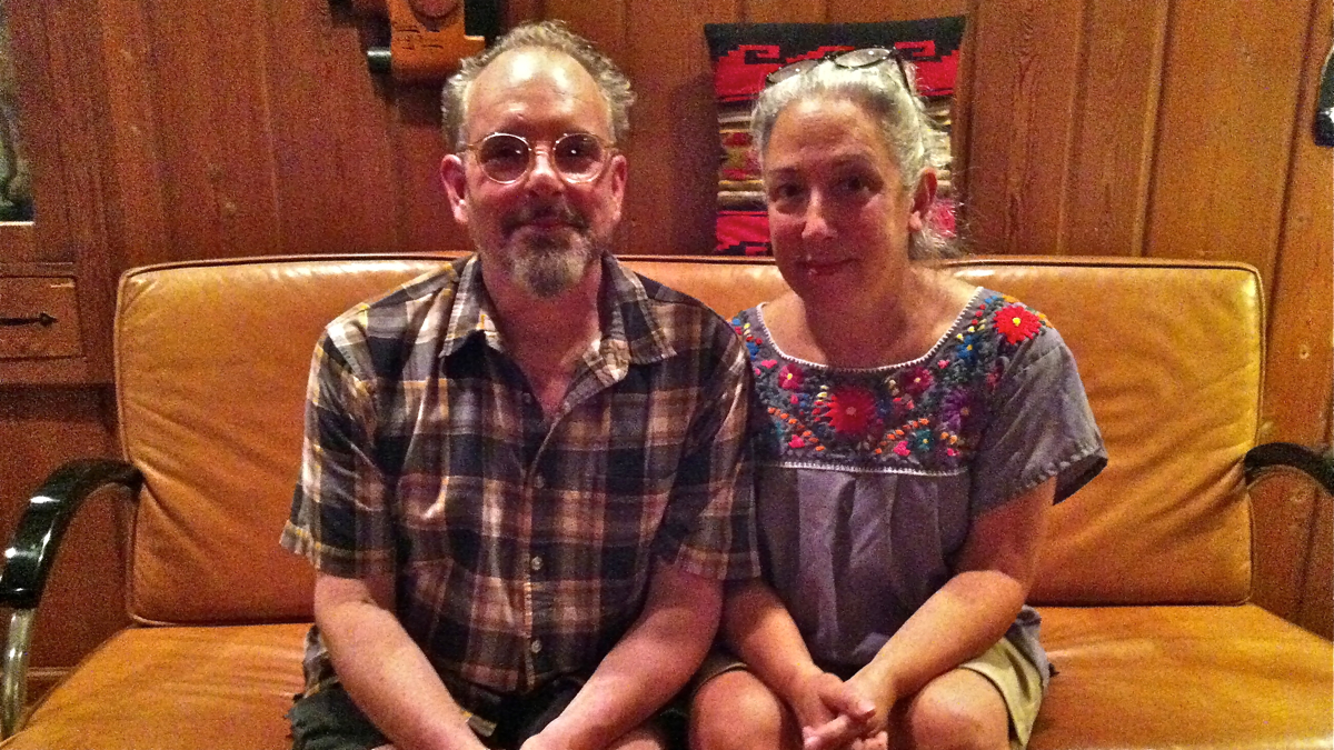 Michael Trost of Dingmans Ferry, Pa. (seen here with his wife, Susan Rosalsky) was billed $32,325 for a surgery with an out-of-network doctor in an in-network hospital. (Elana Gordon/for WHYY)