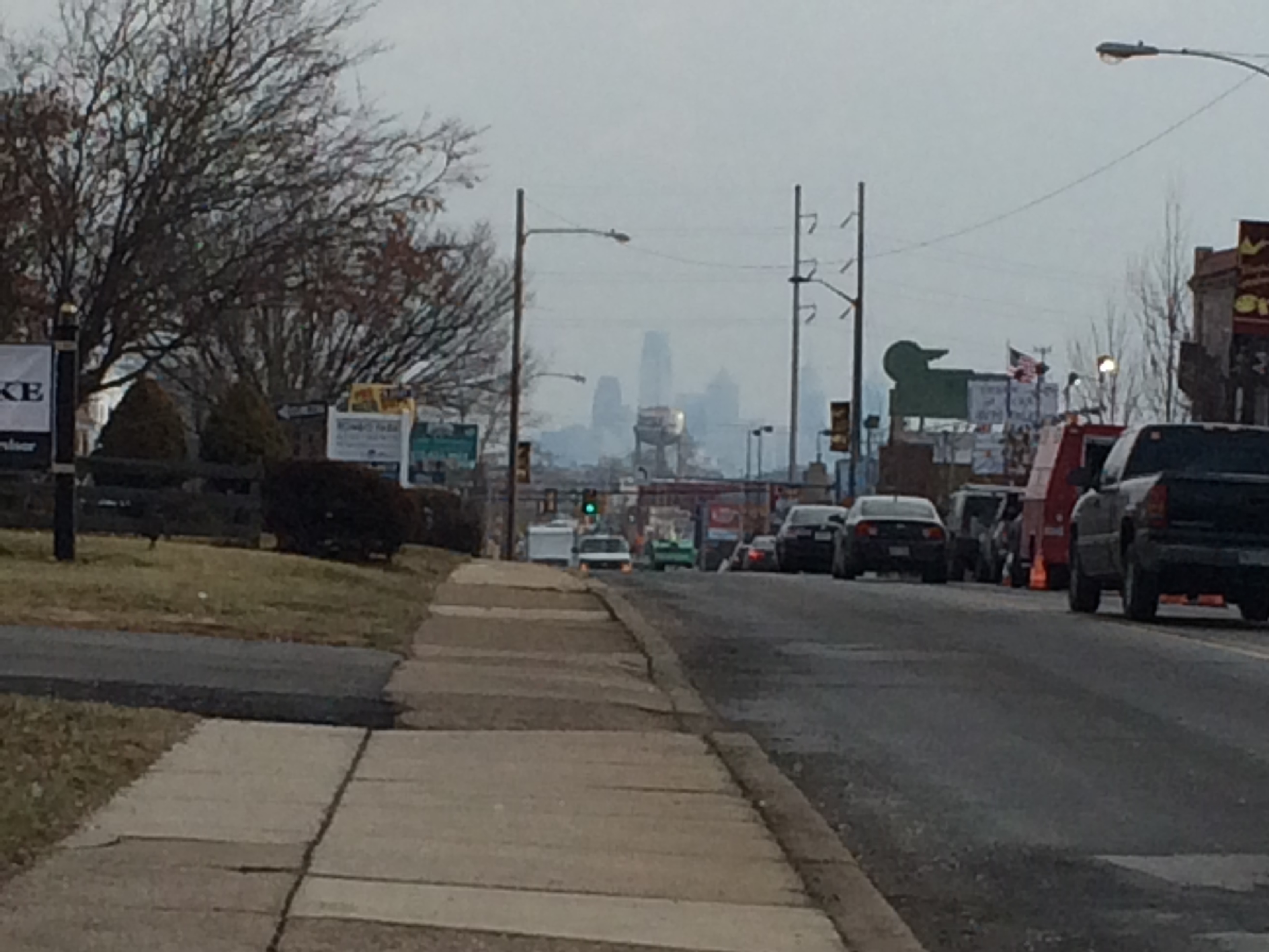  Trivia: What city is this, with Philadelphia on the horizon?. (Naomi Starobin/WHYY) 