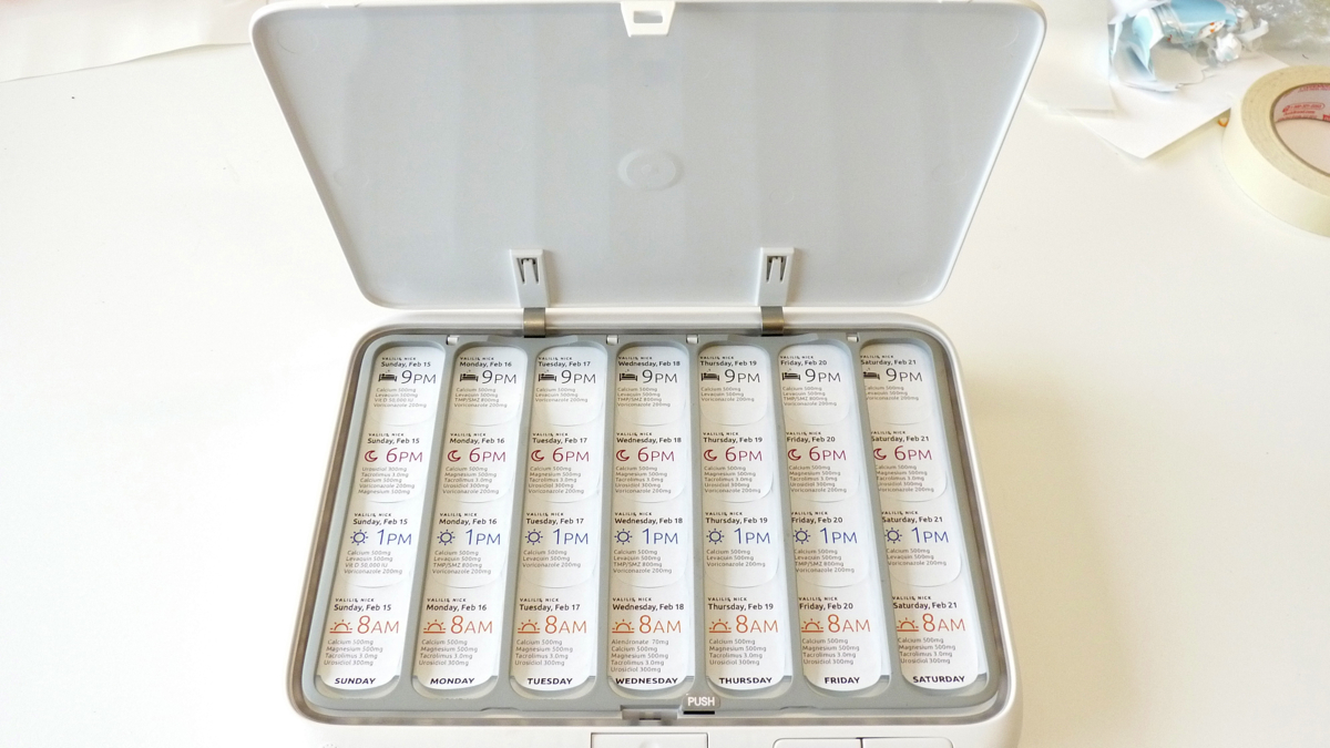 Philadelphia based start-up TowerView Health is rolling out smart pillbox for patients with complicated medication regimens. (Todd Bookman/WHYY)