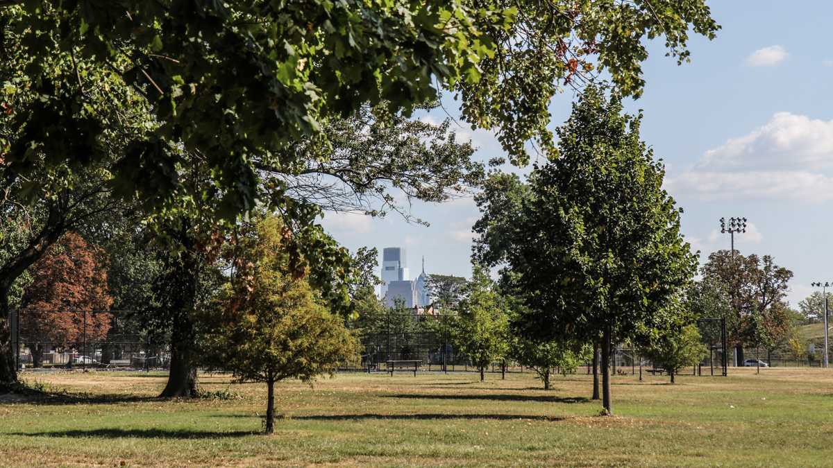  Camping during the papal visit will be available in a section of Philadelphia's East Fairmount Park. (Kimberly Paynter/WHYY) 
