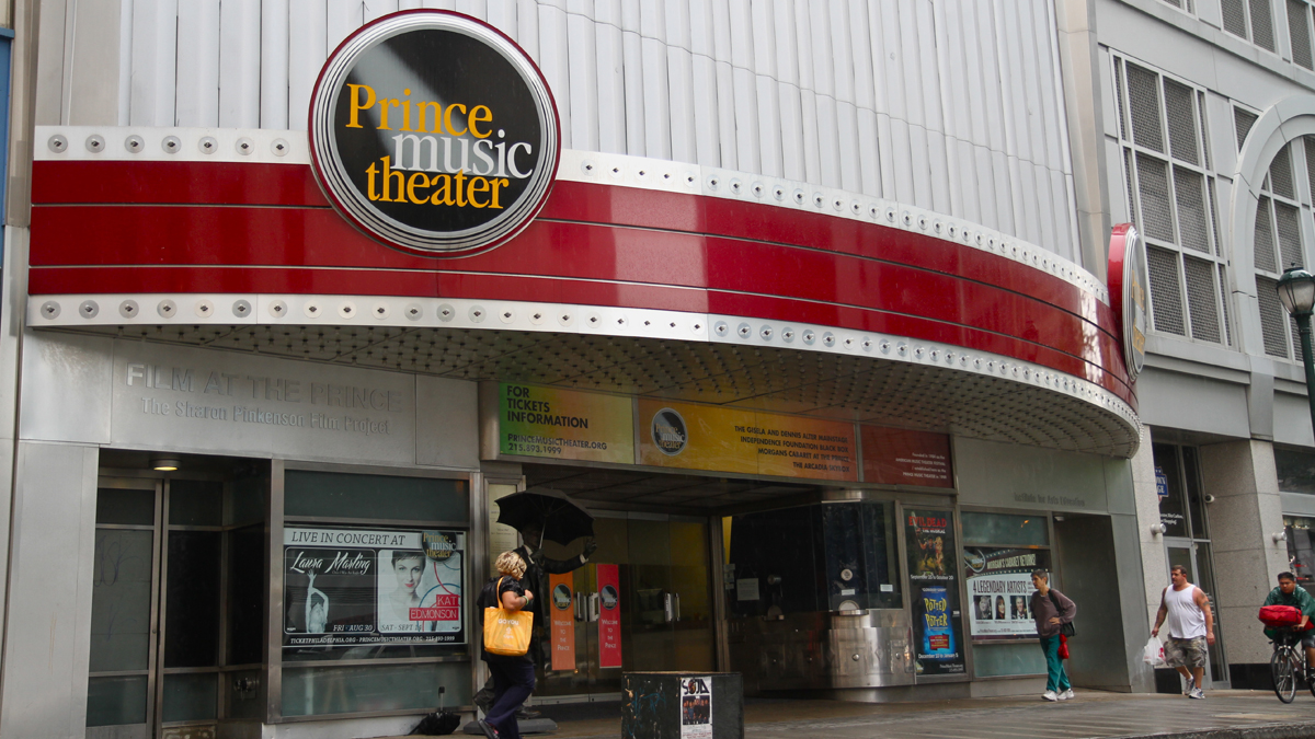  he Prince Music Theater is located at 1412 Chestnut St. in Philadelphia. (Charlie Kaier/for NewsWorks) 