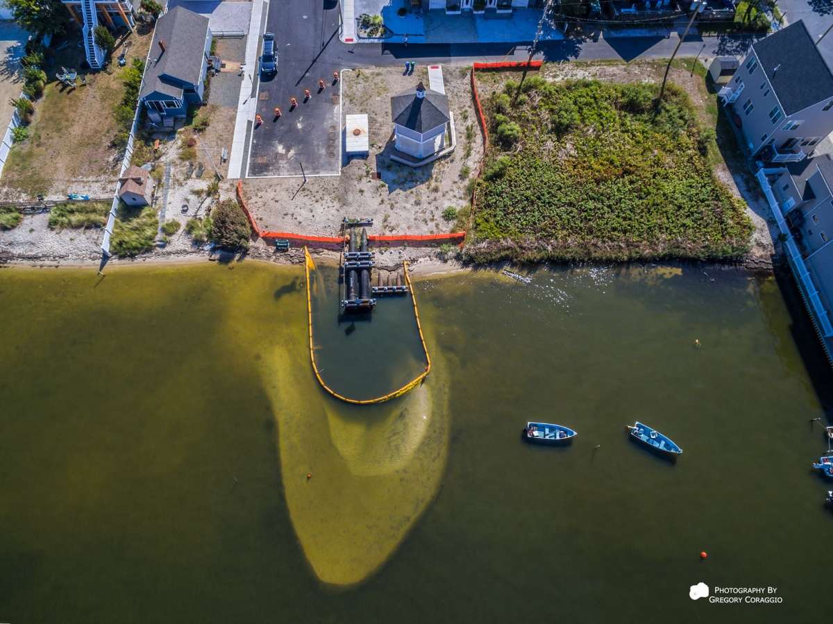 The L Street pump station in Seaside Park as seen on Sept. 9