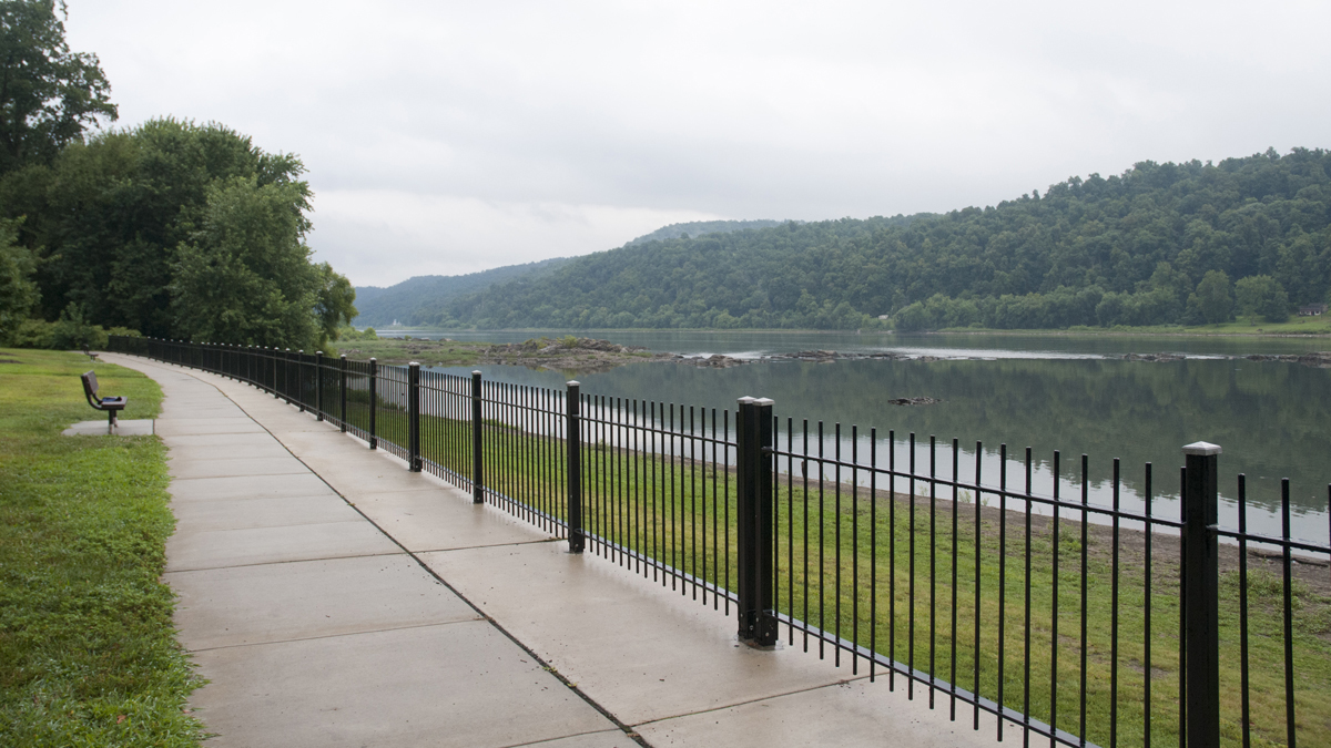 When completed, the Northwest Lancaster County River Trail will run 14 miles along the Susquehanna River in central Pennsylvania. (Diana Robinson/WITF)