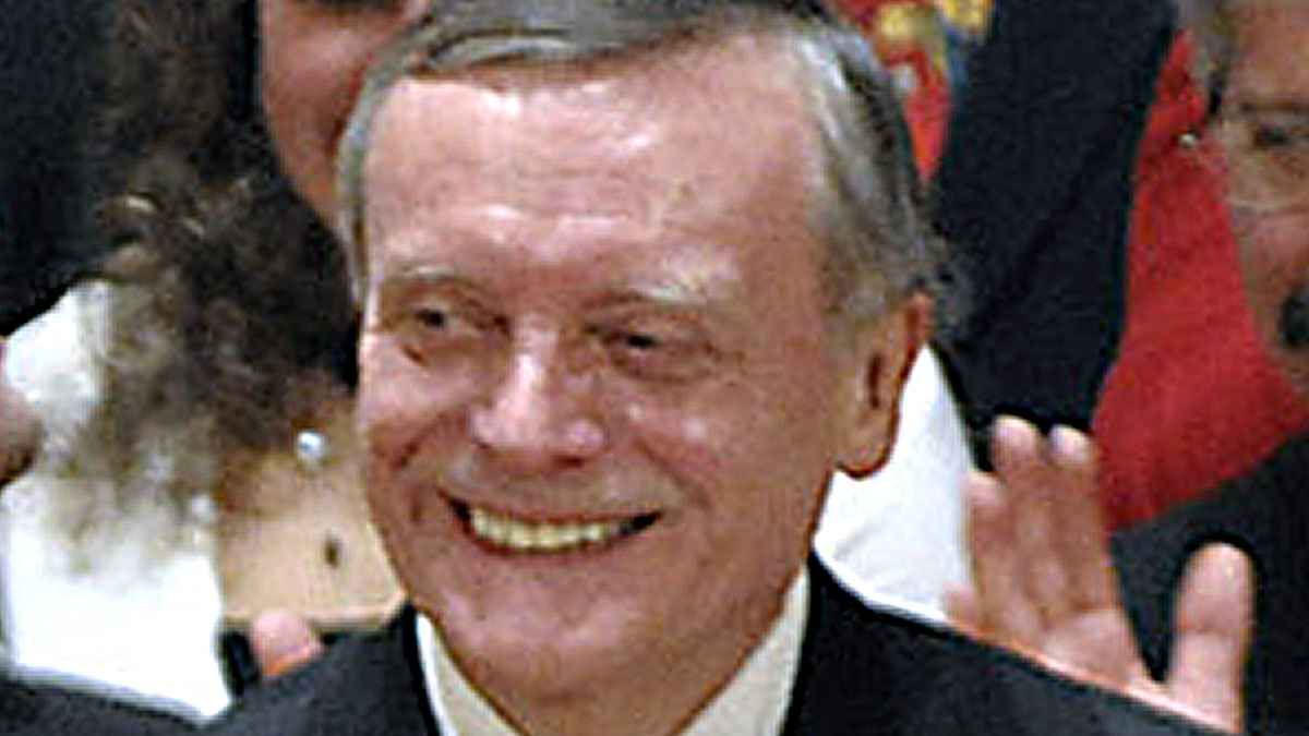  Former Harrisburg Mayor Stephen Reed in happier times at a 2008 political rally. (AP photo/Jason Minick) 