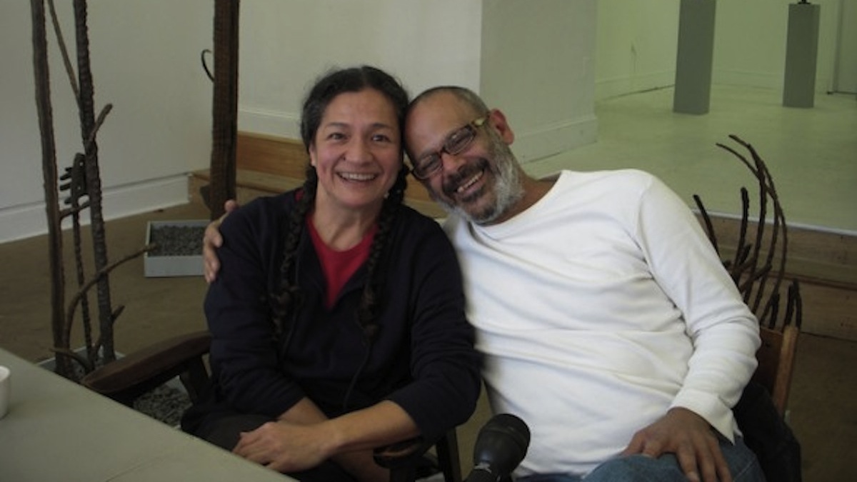  Rocio Cabello and Renny Molenaar at at iMPeRFeCT Gallery. (Courtesy of artblog) 