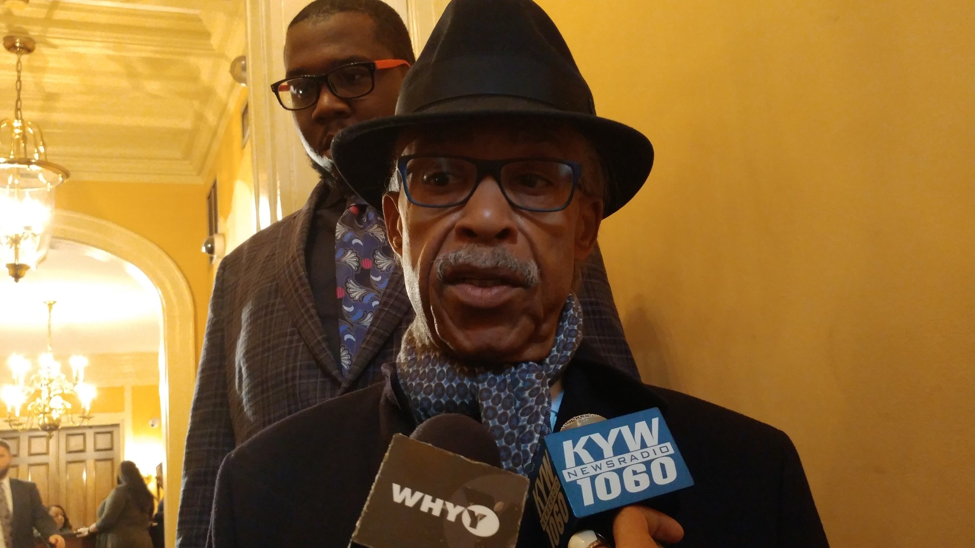 Reverend Al Sharpton (Tom MacDonald/WHYY)