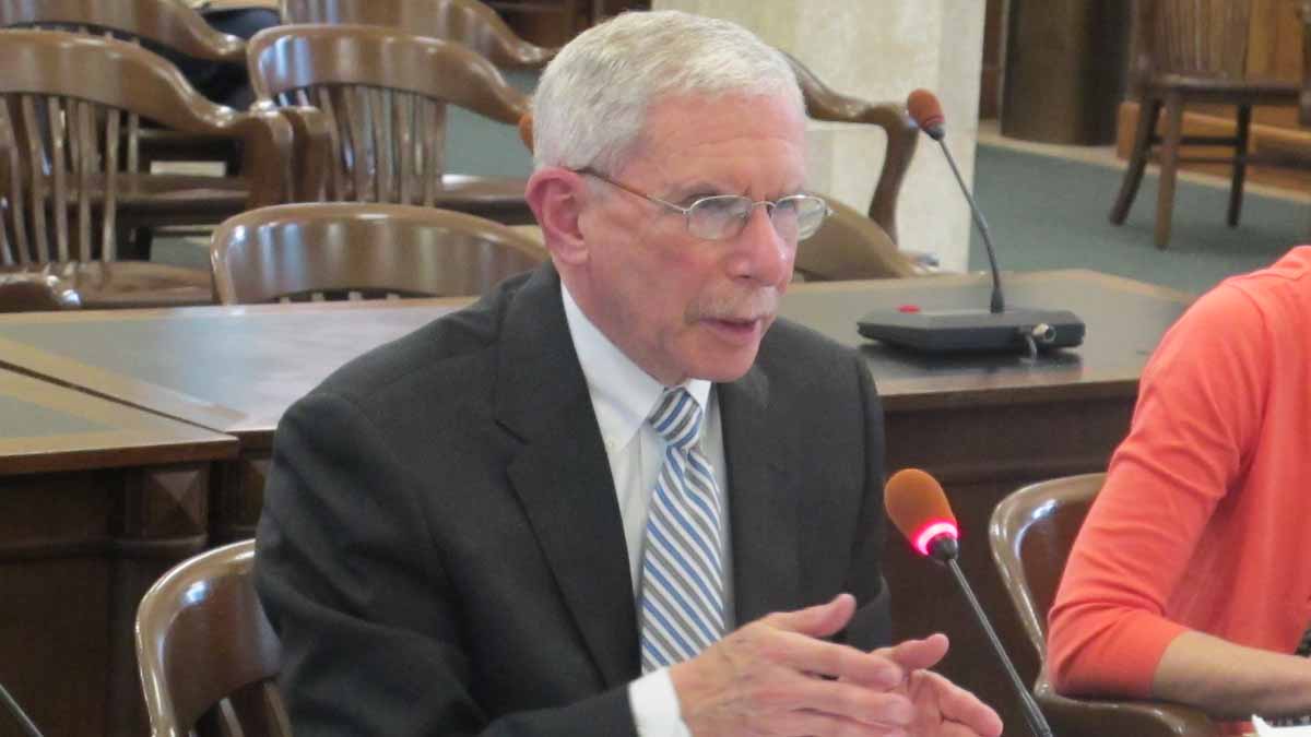  Charles Richman, acting commissioner of New Jersey's Department of Community Affairs, attributed some of the delays in getting grant money to residents to the two-year process in distributing federal Sandy aid to the state. (Phil Gregory/WHYY) 