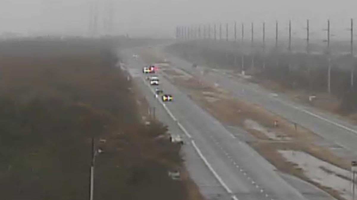  (Screen grab of DelDOT traffic camera on Rte. 1 near Dewey Beach) 