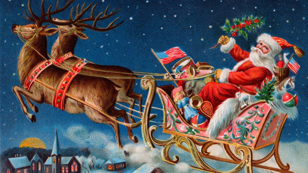  Christmas card, circa 1906. (Courtesy of <a href=