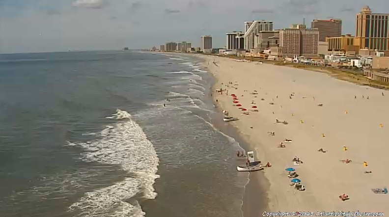  Atlantic City at 10:30 a.m. today. (Photo: Atlantic City Webcam) 