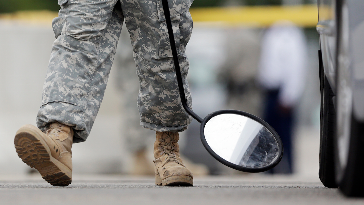  After Monday’s rampage at the Washington Naval Yard, Defense Secretary has ordered a review of base security worldwide and the issuing of security clearances that allow access to them, vowing: 