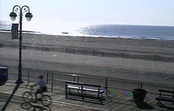  Cruising the boards at 9:30 a.m. today  