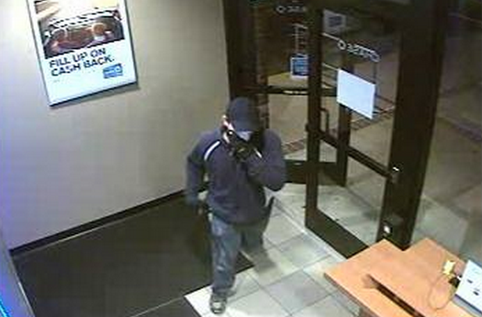  The man pictured above is wanted for an armed robbery at a Chase Bank branch in Toms River Tuesday afternoon, police said.  