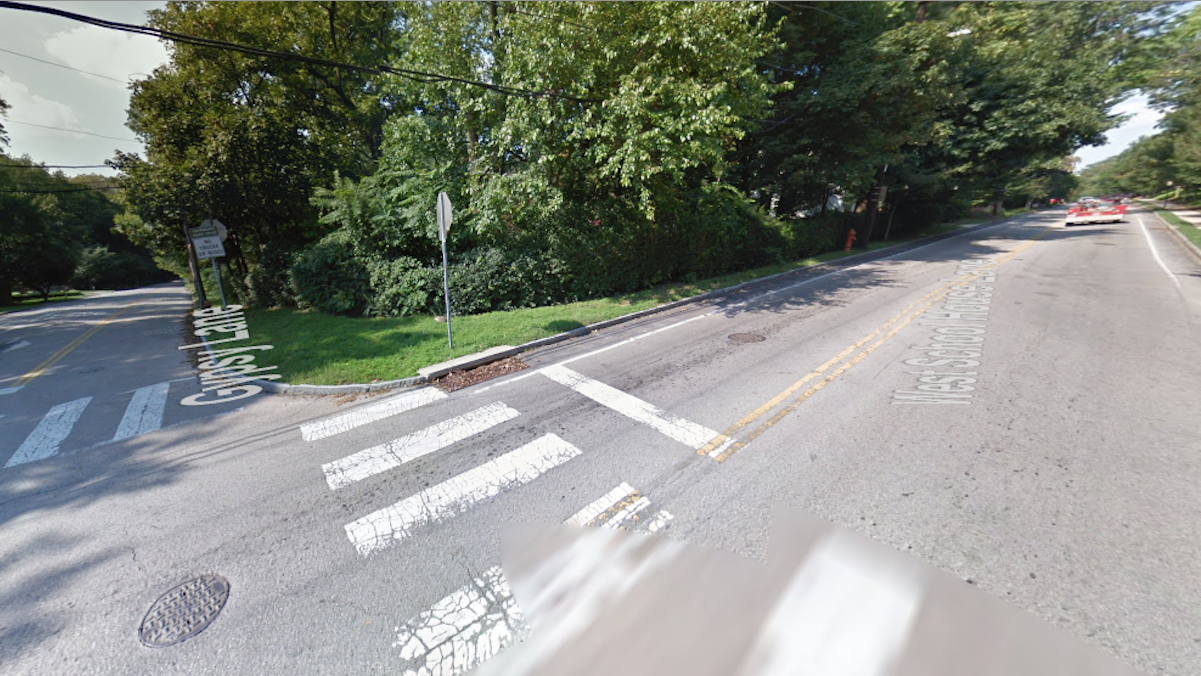  The chase ended with two deaths after a crash near Gypsy and School House lanes in East Falls. (Image from Google Maps) 