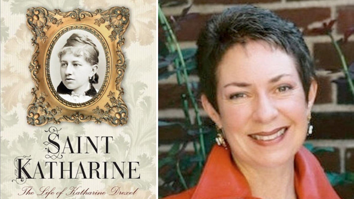  Local author Cordelia Frances Biddle's first biography, 'Saint Katharine — The Life of Katharine Drexel,' was released earlier this month. (Images courtesy of Biddle) 