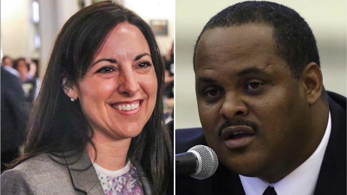  GOP mayoral candidate Melissa Murray Bailey thinks L&I Commissioner Carlton Williams should tender a resignation. (NewsWorks/file art) 