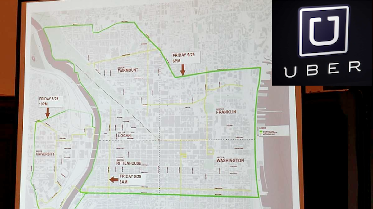  Philadelphia mayoral candidates support Uber-X, but disagree about whether they should be permitted to operate on Papal Visit weekend. (NewsWorks, file art) 
