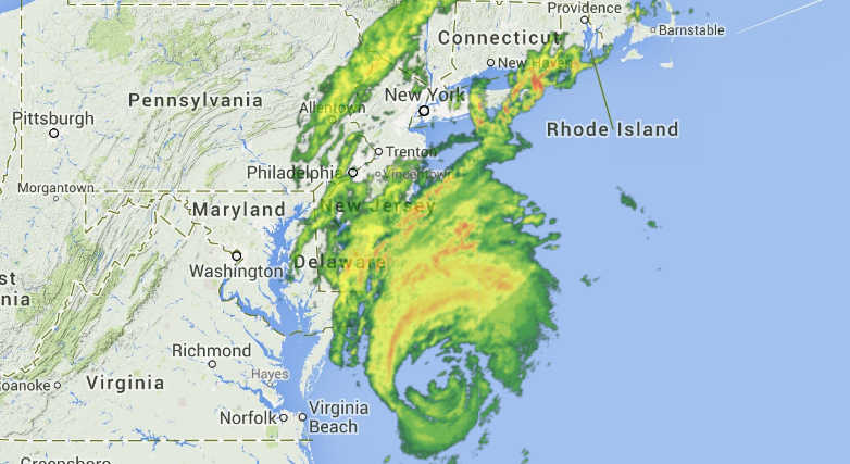  Radar at 10:00 a.m. Friday.  